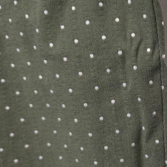 Banana Republic polka dot Sloan Slim Pant Green white 18 - Picture 5 of 10